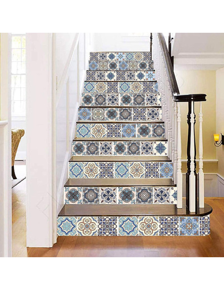 12 Azulejos Adhesivos Vinilo Didauser 15x15cm Decoración Hogar