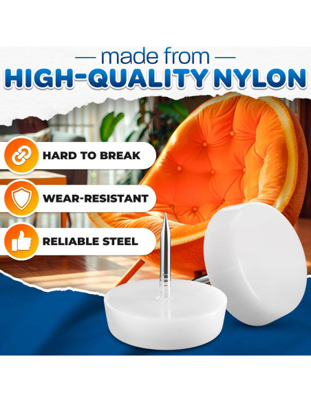 100 Deslizadores de Muebles The Little Green Change 2.03x1.78cm