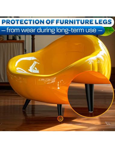 100 Deslizadores de Muebles The Little Green Change 2.03x1.78cm