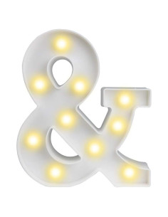 Letras Iluminadas LED ODISTAR para Decoración 24.5x23.5 cm