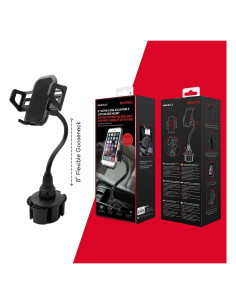 Soporte para Teléfono en Portavasos Macally MCUP2XL 20.32 cm