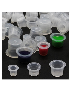 Tapas de Tinta Desechables Jconly - 300 Pcs para Tatuajes