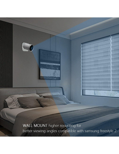 Soporte de pared sin taladro Chanvoo para proyector Samsung Freestyle