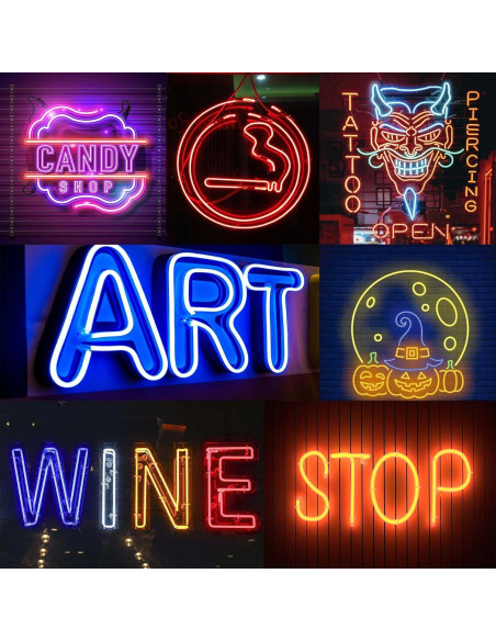 Tira de Luz LED Neón 5m SANBEN RGB Control Remoto IP65