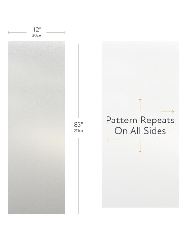 Película de Ventana Artscape Vidrio Grabado 30.48x210.82 cm