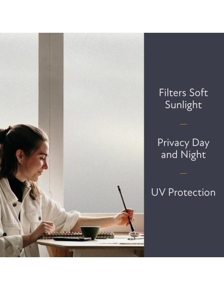 Película de Ventana Artscape Vidrio Grabado 30.48x210.82 cm