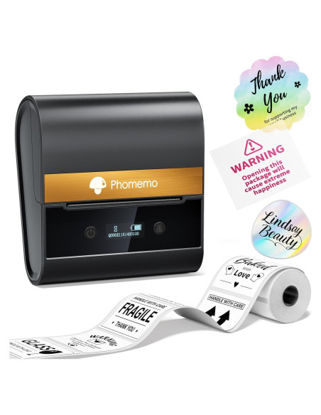 Impresora de Etiquetas Térmica Phomemo M260 Portátil 7.62 cm Impresora de Etiquetas Térmica Phomemo M260 Portátil 7.62 cm