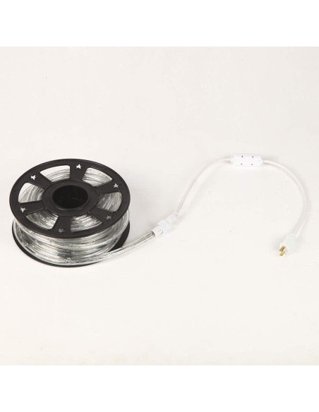 Luces de Cuerda LED 15m DINGFU Impermeables Conectables Blancas