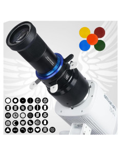 Montura Bowens Snoot Óptico DF para Fotografía Amaran 150C