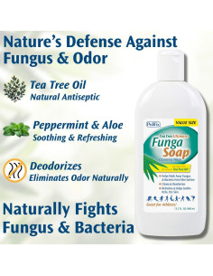 PediFix FungaSoap Jabón Antifúngico 400 ml - Aceite de Árbol de Té 2