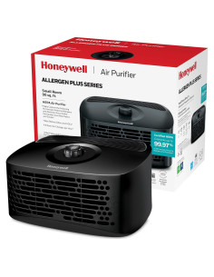 Purificador de Aire HEPA Honeywell HPA020, 41.81 m, Negro