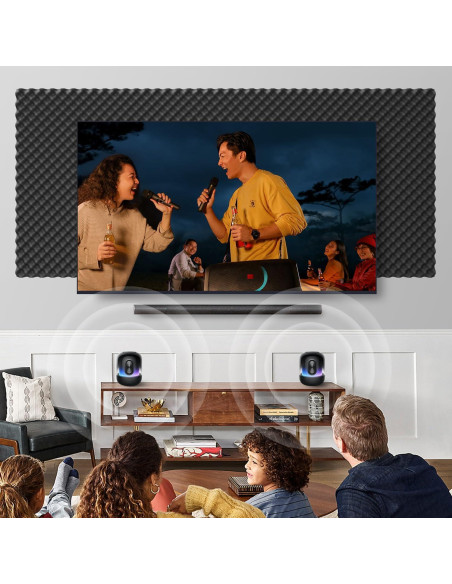 Paquete de 12 Almohadillas de Espuma Aislante de Sonido WVOVW