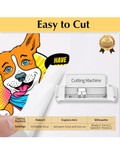 Papel de Transferencia de Calor TransOurDream 15 Hojas 21.6x27.9 cm 2