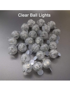 30 Luces LED Mini Bolas Redondas JJGoo Blancas Frías 2