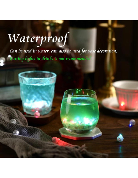 50 Luces de Globo LED Arcoíris chzk para Decoración de Fiesta