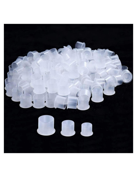 300 Tapas de Tinta para Tatuaje JinYan Mezcladas Blancas