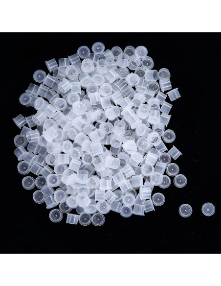 300 Tapas de Tinta para Tatuaje JinYan Mezcladas Blancas