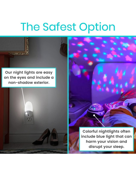 Luces Nocturnas Vive - Paquete de 4 con Sensor de Movimiento