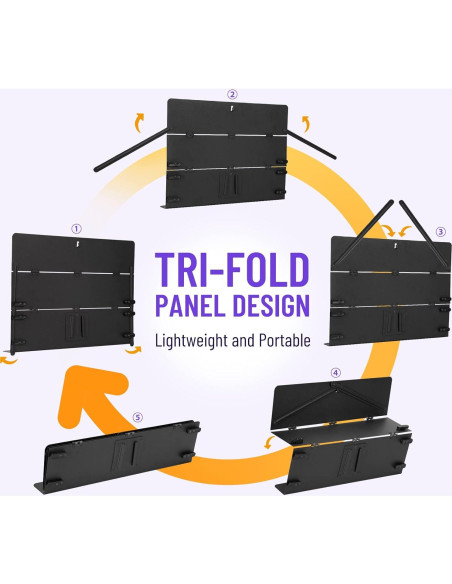 Soporte de Partituras Plegable CAHAYA CY0317 Altura Ajustable