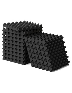 Paquete de 6 Paneles Acústicos Espuma de Huevo WVOVW 1.5"