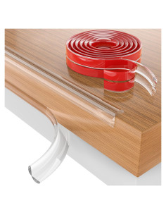 Protector de Bordes SHIISEWE 2.01m Silicona Transparente Bebés