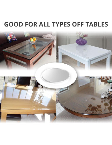 Topes de Vidrio X-Protector 20 PCS Antideslizantes 3.05 cm