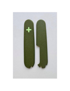 Cubiertas de Reemplazo Victorinox 91mm Verde Militar con Espacios