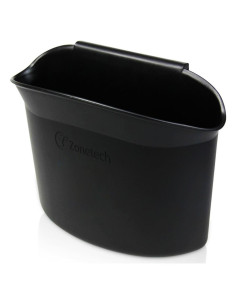 Basurero Colgante Portátil ZONETECH para Automóvil - Negro