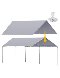 Cubierta de Reemplazo para Carpa Wesnoy 340x600 cm Impermeable