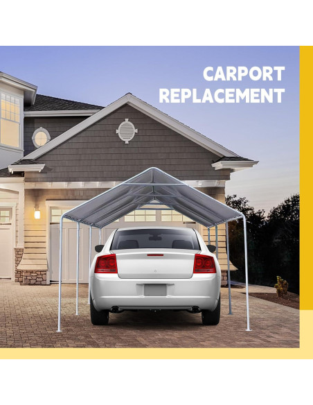 Cubierta de Reemplazo para Carpa Wesnoy 340x600 cm Impermeable