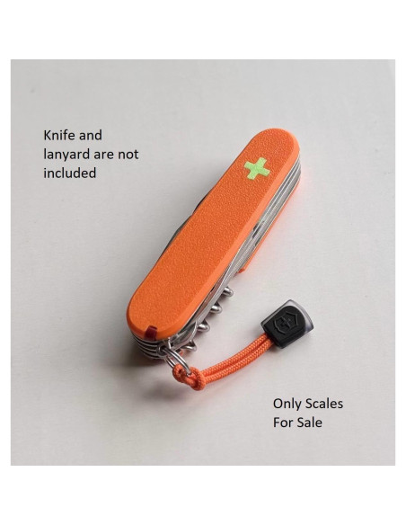 Cubiertas de Reemplazo Victorinox 91mm Verde Militar con Palillo y Pinzas