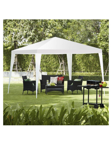 Carpa de Canopy Tangkula 3.05x3.05m Blanca para Eventos