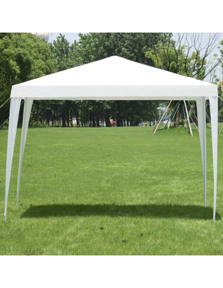 Carpa de Canopy Tangkula 3.05x3.05m Blanca para Eventos
