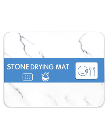 Alfombrilla de Secado Rápido LISUMP 40.6x30.5cm Diatomácea