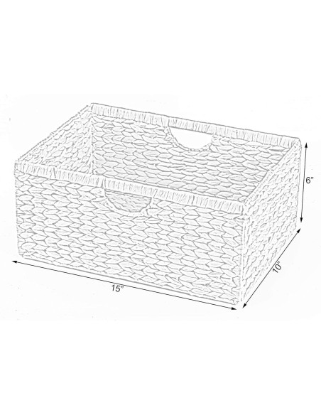 Cestas de Almacenamiento Plegables Vintiquewise - Juego de 3 Pequeñas Cestas de Almacenamiento Plegables Vintiquewise - Juego de 3 Pequeñas