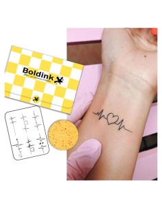 Tatuajes Semipermanentes Boldink Electrocardiograma 7-14 Días
