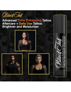 Crema Post Tatuaje Black Ink 44.36 ml - Aclarante y Hidratante 2