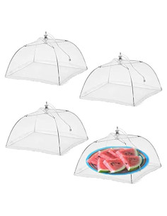 Carpas para Comida Simply Genius 4 Piezas 35x35 cm Reutilizables