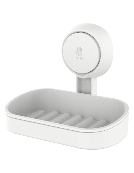 Soporte para Jabón LEVERLOC con Ventosa - Ducha y Baño