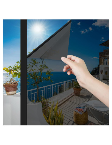 Película de Ventana ConCus-T 30x200 cm Anti UV y Privacidad