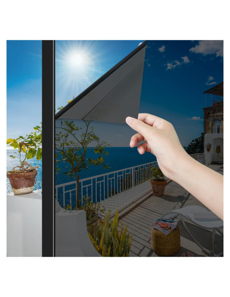 Película de Ventana ConCus-T 30x200 cm Anti UV y Privacidad