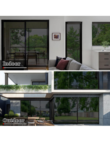 Película de Ventana ConCus-T 30x200 cm Anti UV y Privacidad