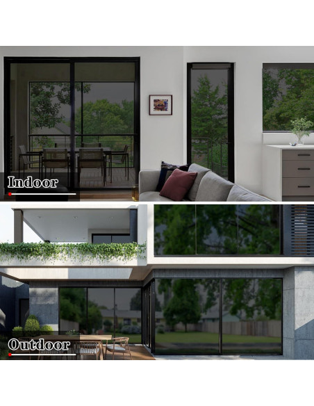 Película de Ventana ConCus-T 30x200 cm Anti UV y Privacidad