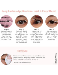 Pestañas Perezosas Nodspark Cena Flutter You Up 10-14mm 2