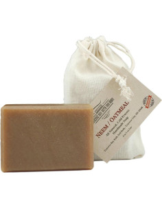 Jabón Natural de Avena Neem - Hidratante y Exfoliante 2