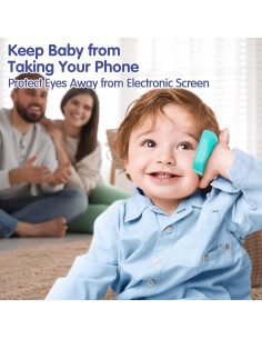 Teléfono Juguete para Bebés BABYFUNY Cian 15 Funciones 1-3 Años 2