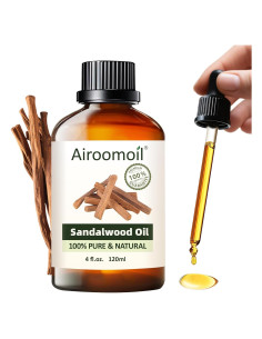 Aceite Esencial de Sándalo Airoomoil 120ml - Aromaterapia y Cuidado de la Piel