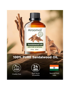 Aceite Esencial de Sándalo Airoomoil 120ml - Aromaterapia y Cuidado de la Piel 2