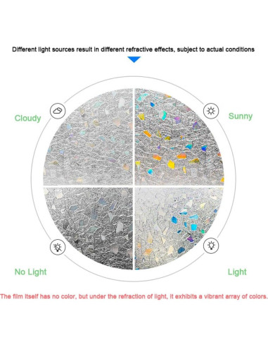 Película de Privacidad 3D Galaxy FG para Ventanas 44.5x200cm