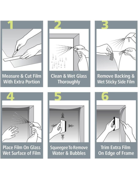 Película de Ventana de Seguridad MEGICOLIM 45cm x 3.05m